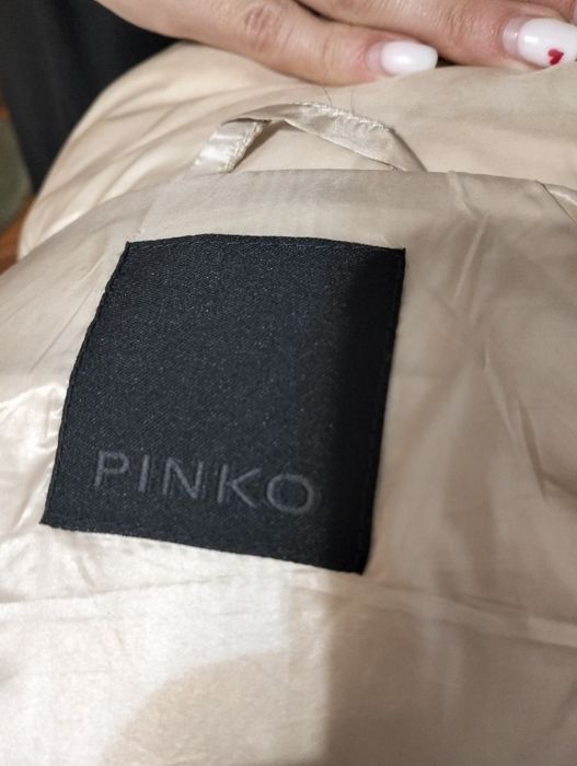 Geaca Pinko cu pene marine M-L