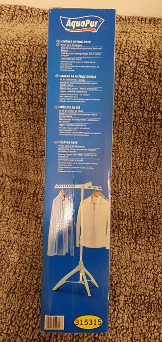Uscator de rufe pliabil Aquapur, nou
