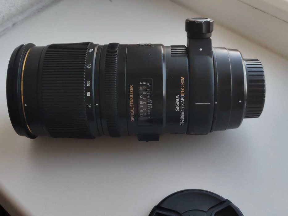 Sigma 70-200mm f/2.8 EX DG OS HSM Nikon F Объектив на NIKON