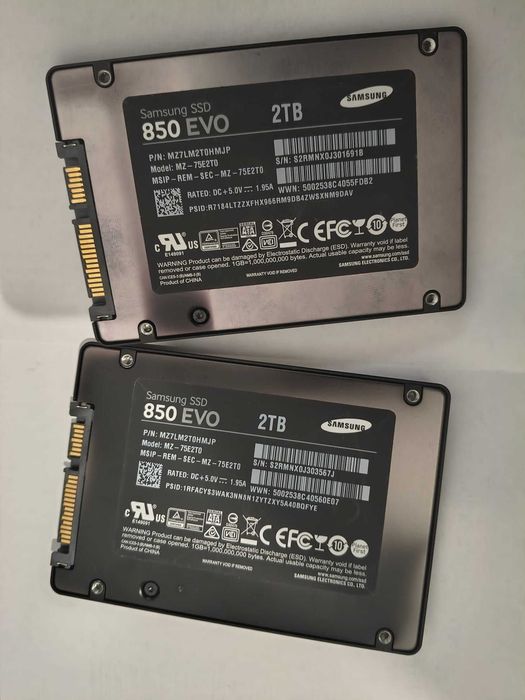 vand ssd samsung evo 850 2tb sata3 2.5" bulk sh 1600+ zile 91% viata