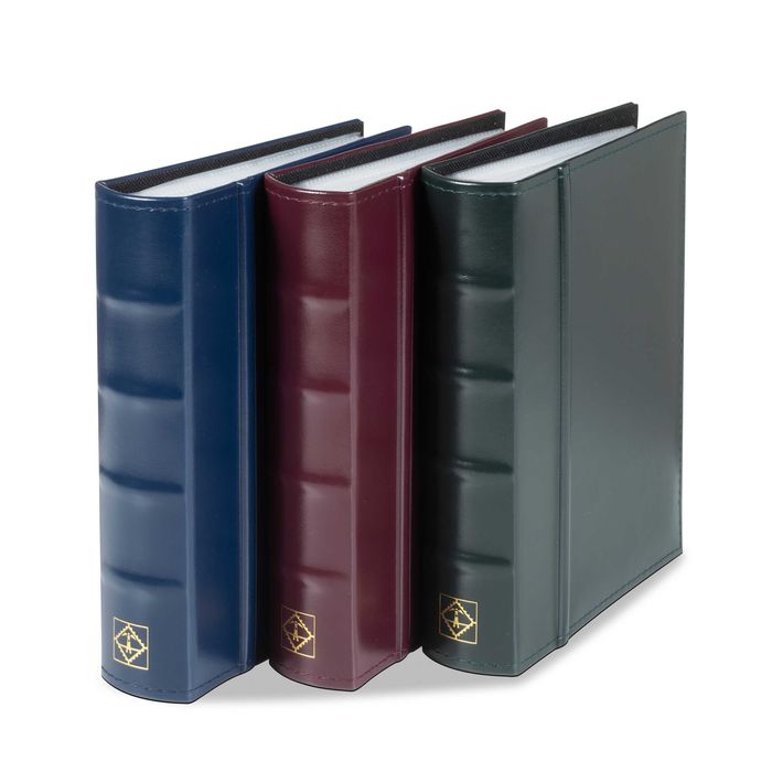 Leuchtturm албум за 100 пощенски картички , снимки , билети!