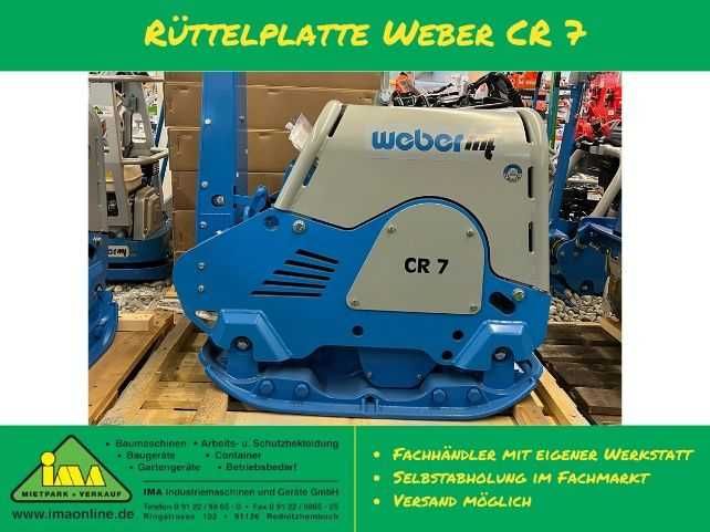 Placa compactoare reversibila Weber mt CR 7 CCD2.0 H NOU