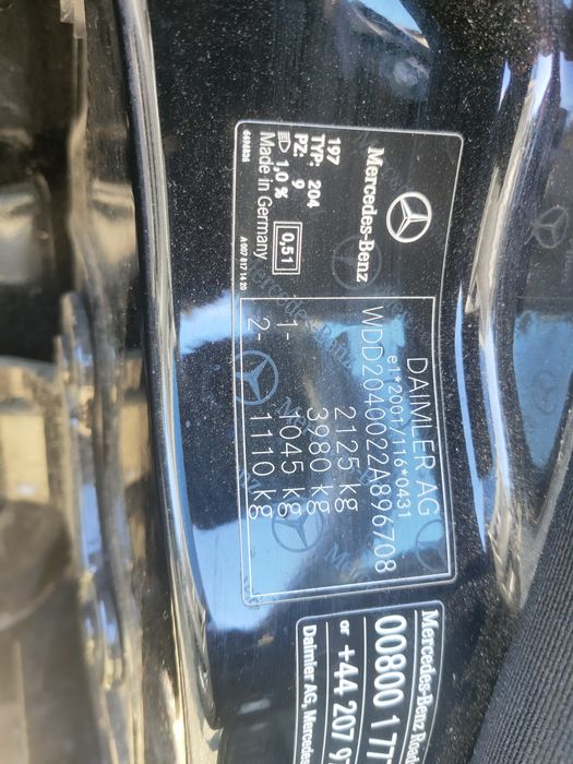 Dezmembrări cutie viteze grup cardan turbina egr admisie Mercedes w204