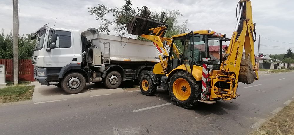 Prestări servicii (nisip pietriș pământ vegetal defrișări, demolări)
