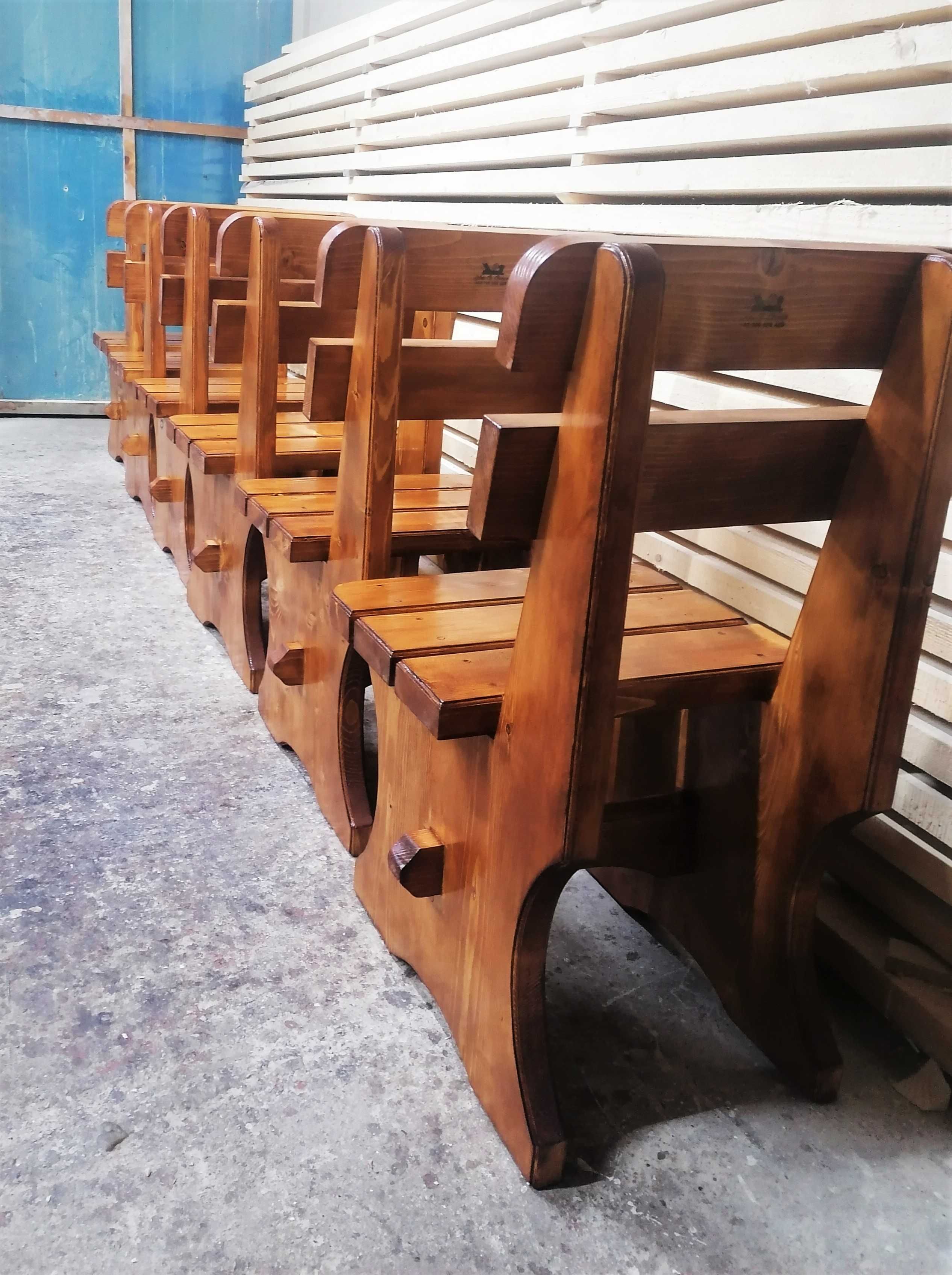 Masa cu scaune din lemn pentru gradina, terasa, foisor