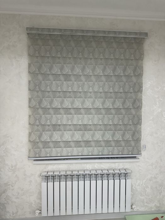 Жалюзи Jalyuzi Plisse Kombo Dikey Masketmi setka