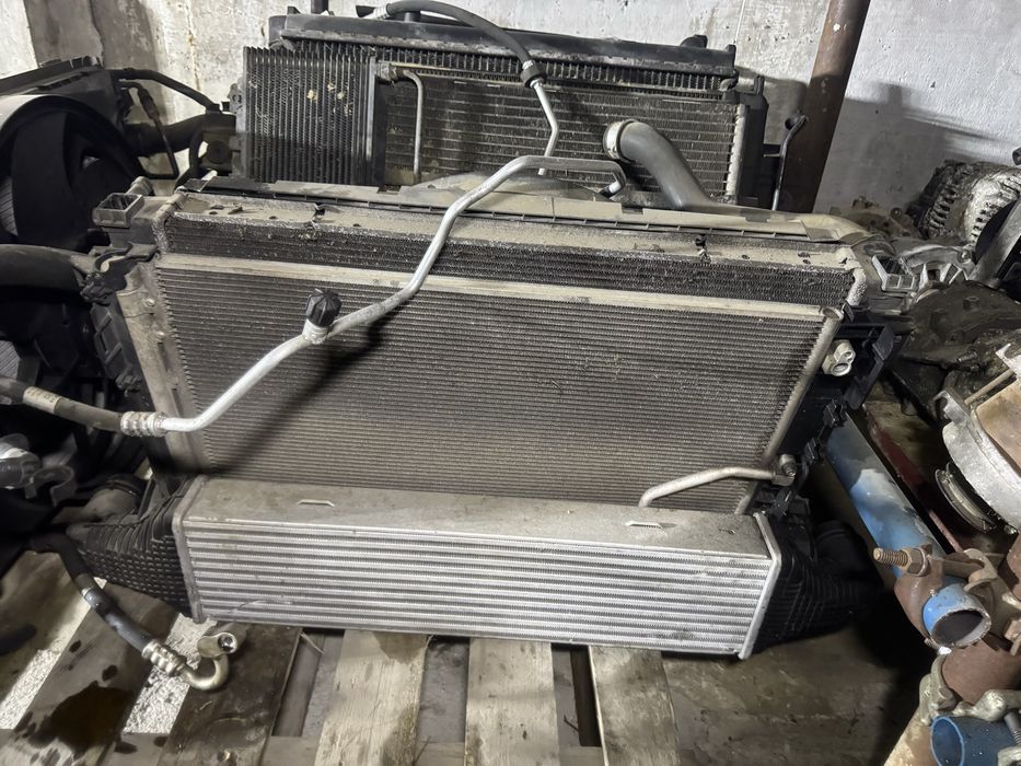 Radiator apa,clima,intercooler,termocupla mercedes e class w212