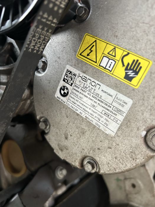 Compreesor climă BMW G20 2.0 benzină hybrid 2021