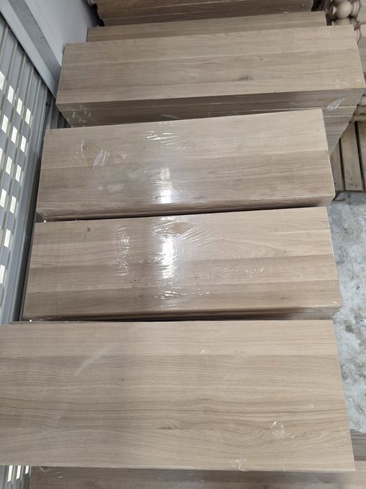 Trepte din lemn grosimea 4 cm fag/stejar