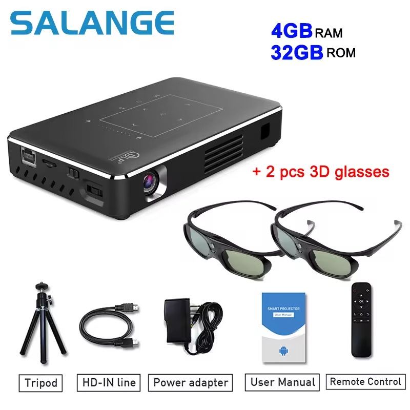 Projector Sotiladi — Salange DLNA P10 (zaryadka bilan ishlaydi 3 soat)