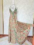 Rochie maxi ampla din 70%matase naturala ,nesifonabila