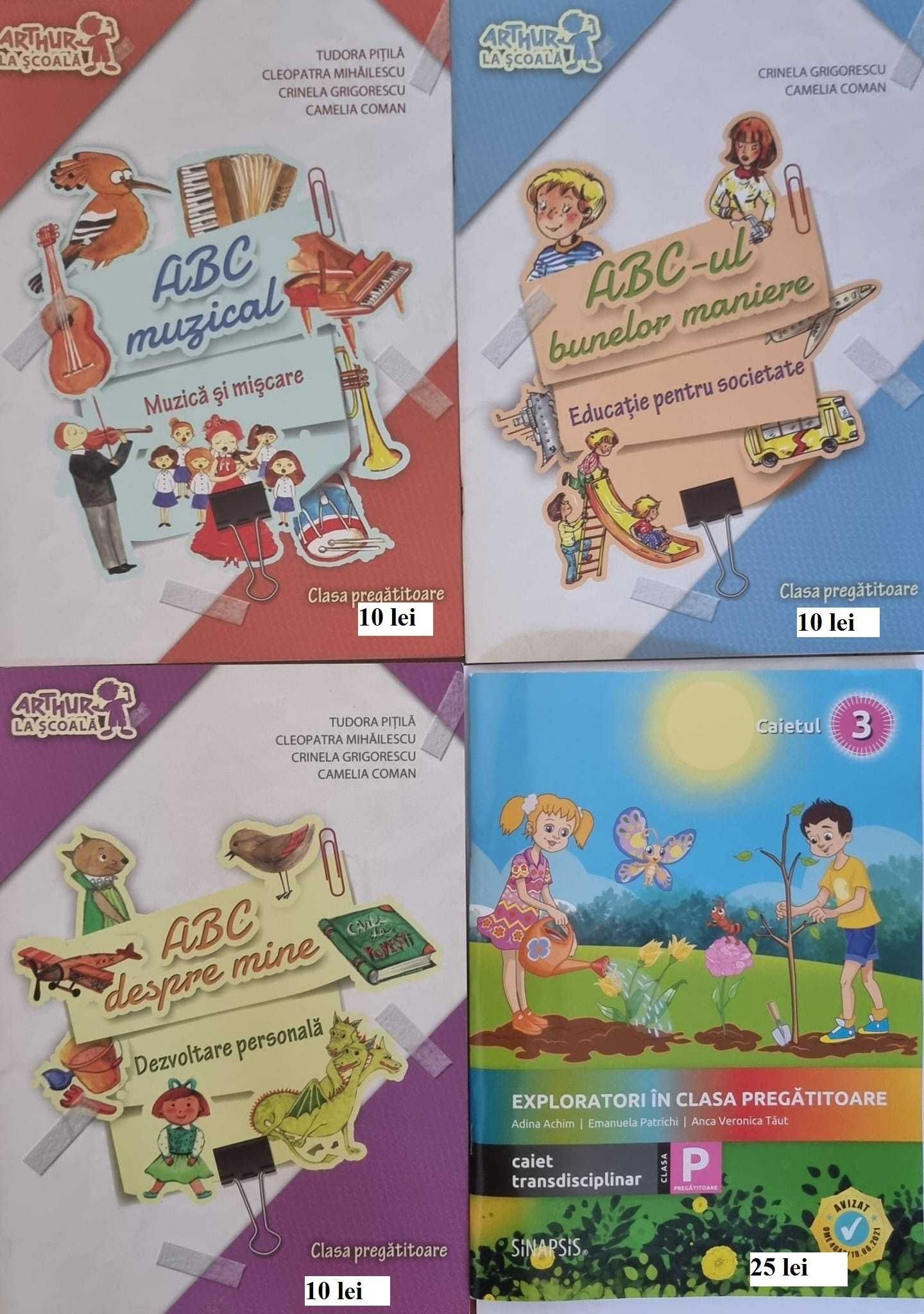 Auxiliare scolare si caiete de vacanta, Cls. Pregatitoare, 1, 2 (NOI)