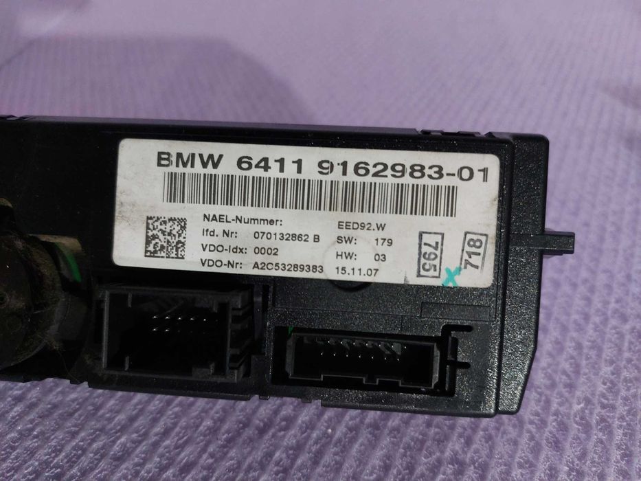 Panou comanda AC clima BMW E81 E82 E84 E87 E88 E90 E91 E92 E93