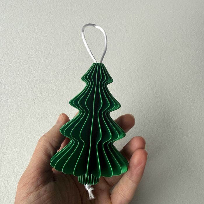 Emerald Forest | Set 4 buc ornamente de Crăciun | print 3D