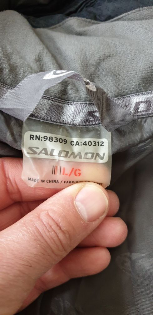 Salomon Mens Down Ski & Snowbord Jacket Size L ОРИГИНАЛНО Пухено яке!