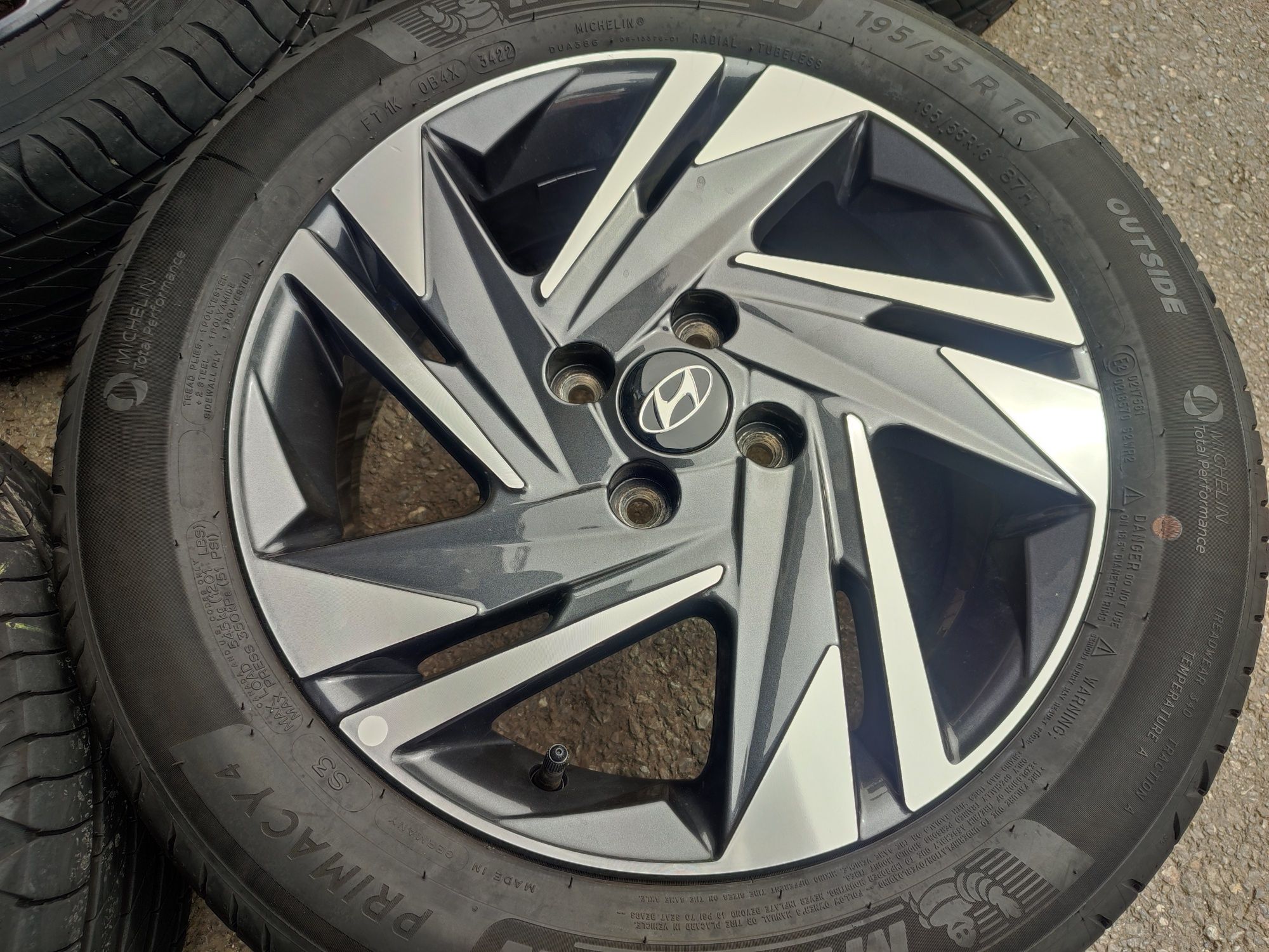 16" оригинални алуминиеви джанти за, Hyundai i10,i20/Kia...