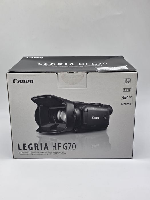 Oferta! Camera video profesionala Canon Legria HF G70, 4K, Wi-Fi, Blac