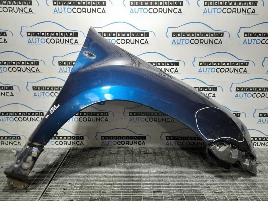 Aripa Dreapta Fata Dacia Duster Facelift 2014 - 2017 4 Usi ALBASTRU (1125) ZGARIAT  LOVIT