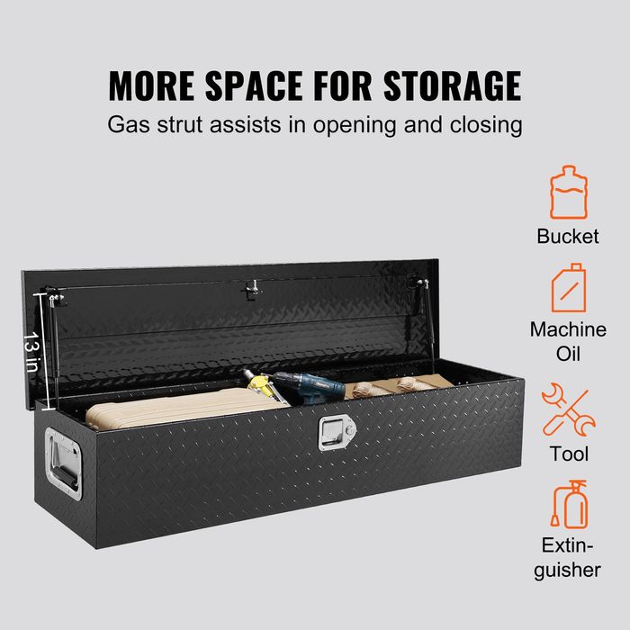 Cutie Aluminiu Robusta 3098x1219x1219mm pentru Pickup