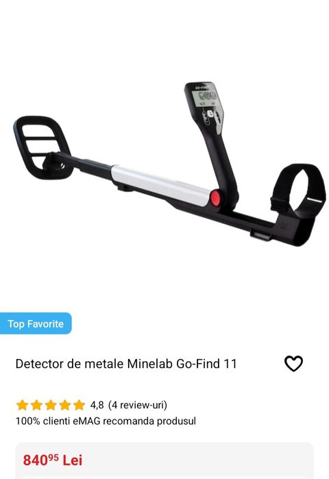Vand detector metale Go Find 11