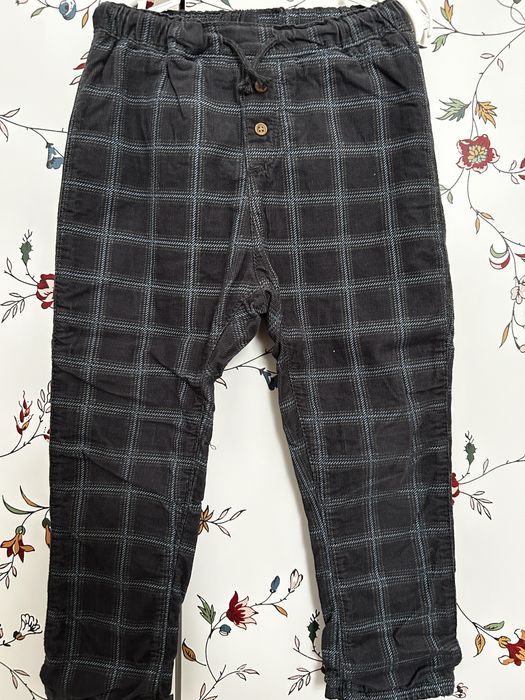 Set 2 perechi pantaloni captusiti marimea 104