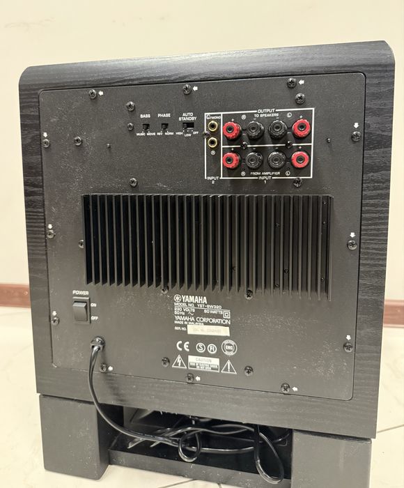 Висококачествен активен субуфер Yamaha YST-SW 320 - 250W