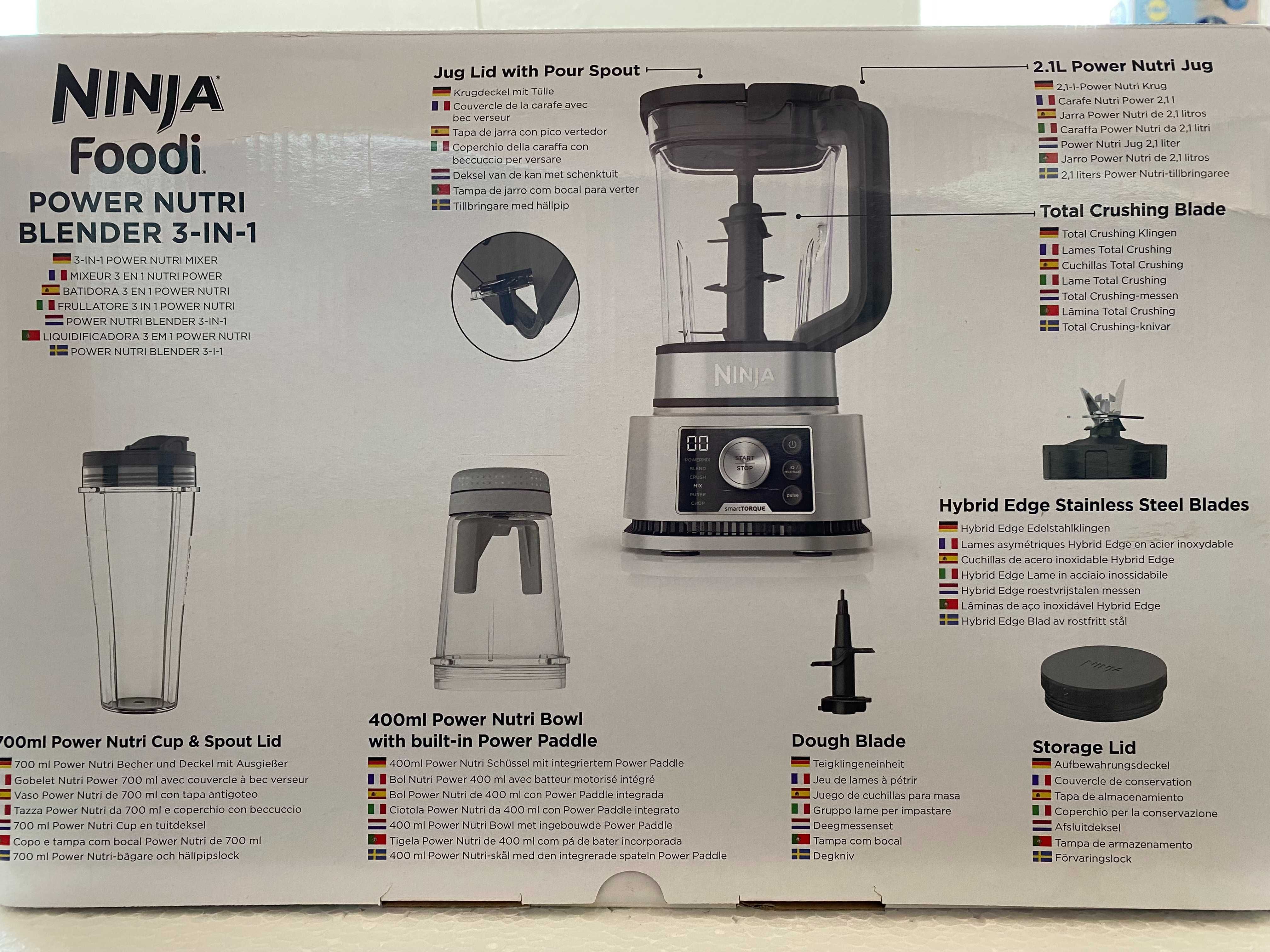 Blender Ninja Foodi Power Nutri 3-in-1
