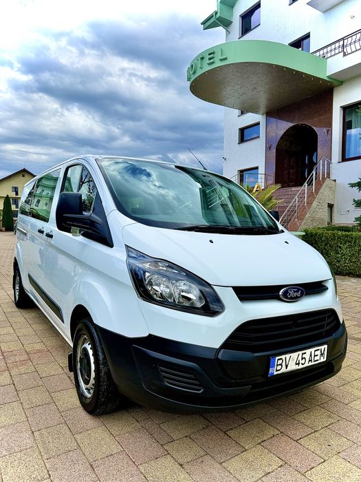 Ford transit Custom 8 locuri Euro 5 2014 Extra lung 206.000km ‼️