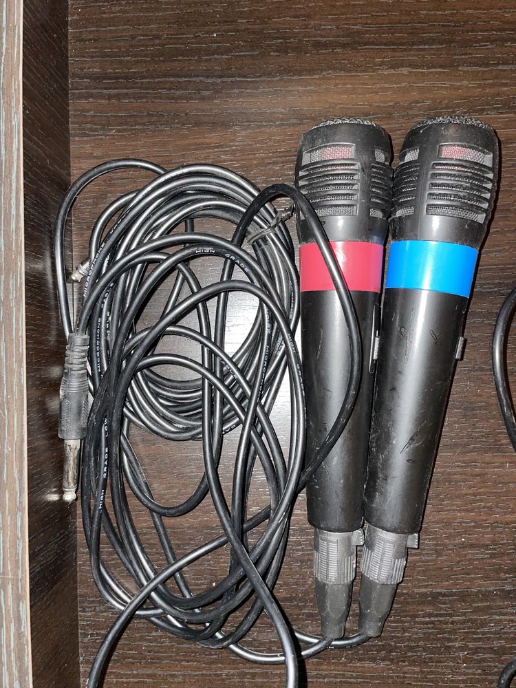 Microfoane pentru PlayStation + joc The voice