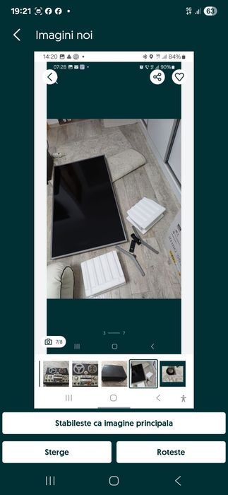 Ceara,tapet ,televizor, tobe