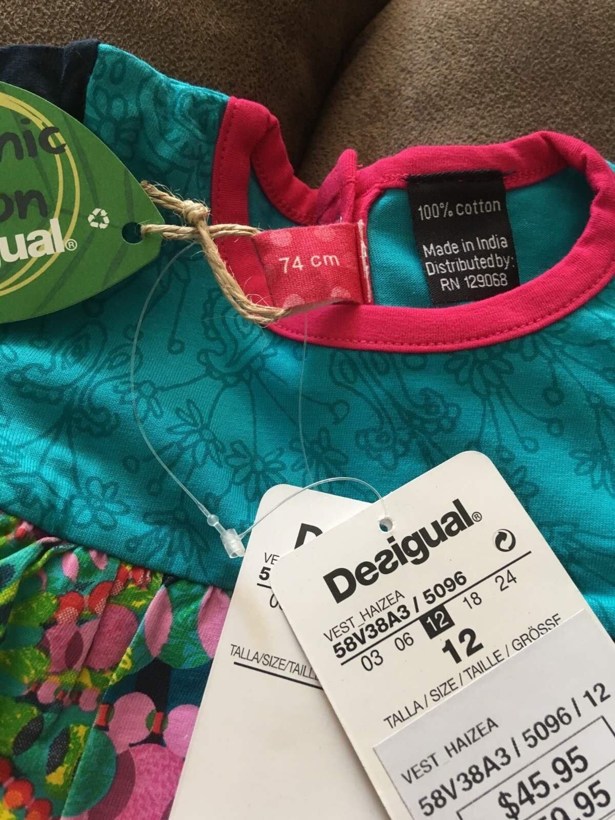 Desigual дрешки 12 месеца