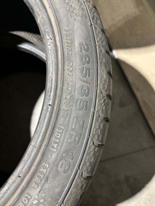 Anvelope vara 285/35/18 continental 2 buc