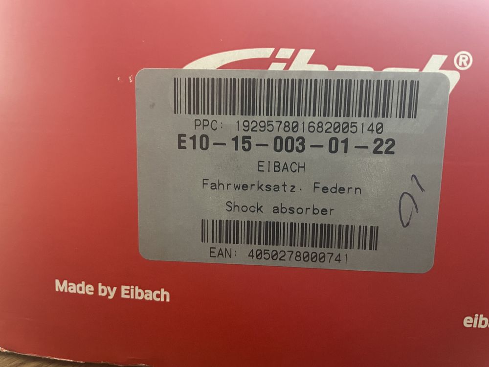 Eibach Pro-kit.AUDI A4 - b6,b7 -чисто нови
