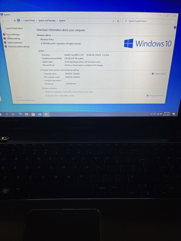 Laptop Dell Inspiron N5010 , i5