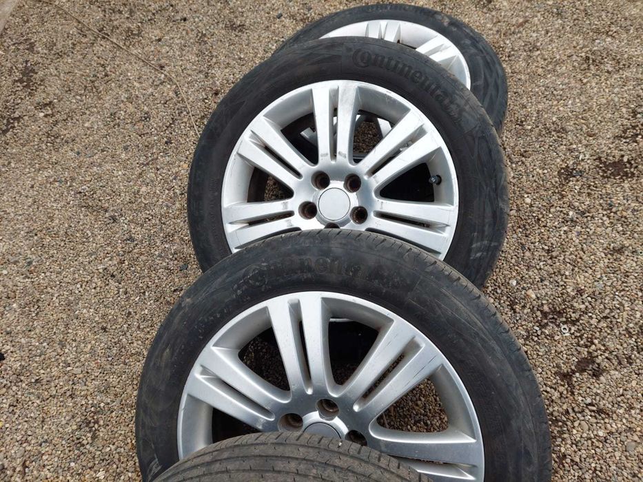Opel Astra H Zafira B Vectra C Bertone, set roti aliaj pe 17 in 5 prez