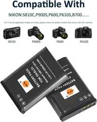 Baterii DSTE  EN-EL23 ENEL23 pentru Nikon