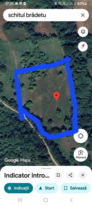 Teren la munte(statiunea balneoclimaterica Bradet)gandit pt glamping