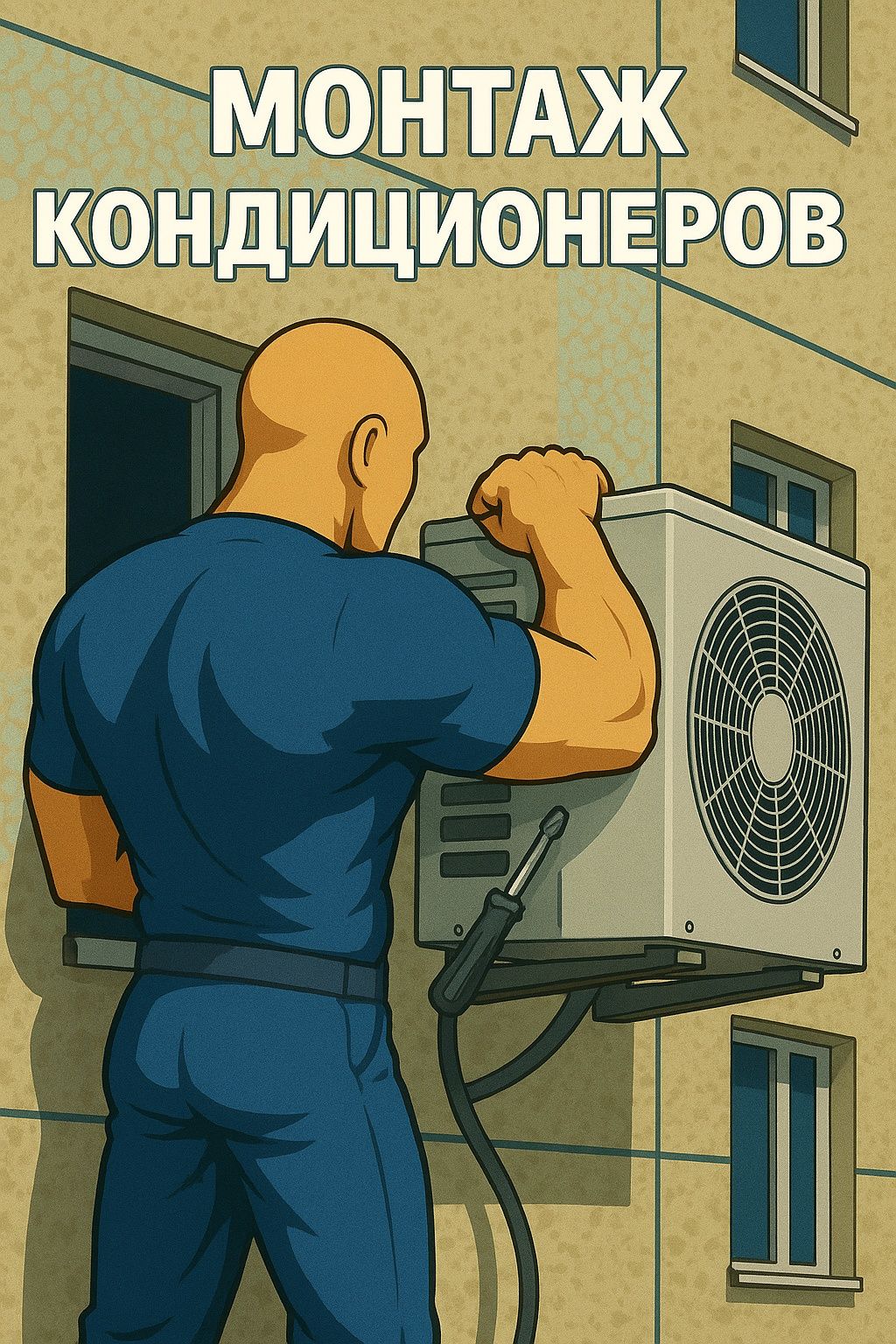Установка и монтаж кондиционеров