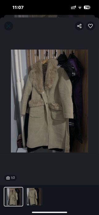 Шубка тедди в отличном состоянии