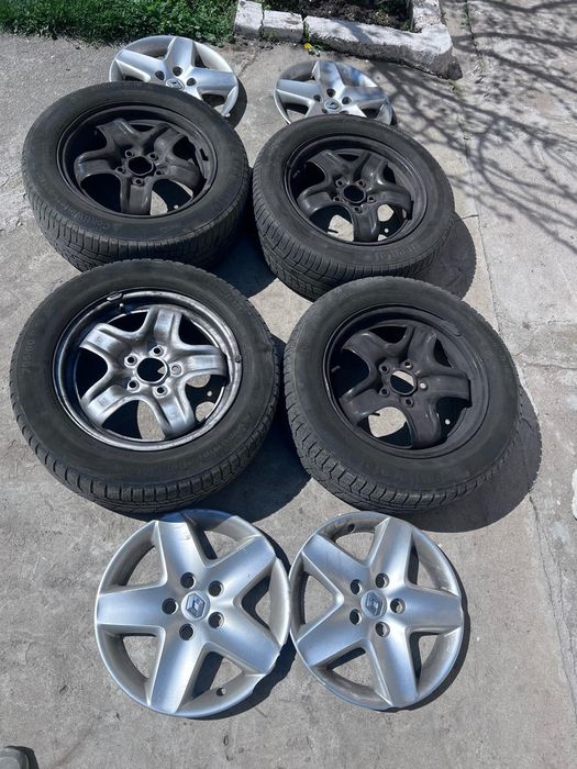 Jante otel structurate R16 Renault Megane Captur 2 noi originale