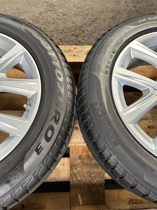 Jante originale BMW style 574 pentru X1 / X2 cu anv iarna 205/60 R17