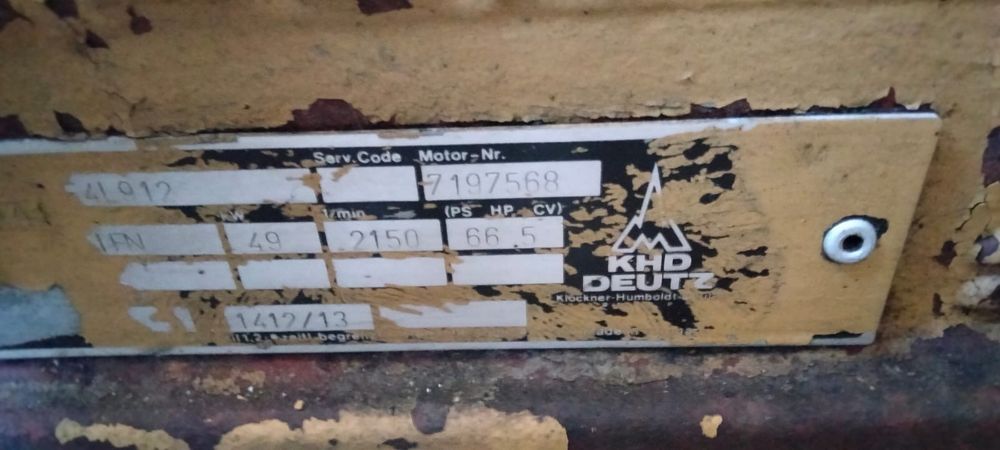 Motor deutz 4L912