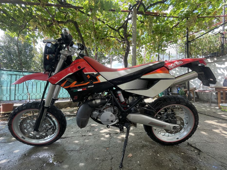 Aprilia MX 125 (2006) – 2-тактов Rotax, готов за А1!