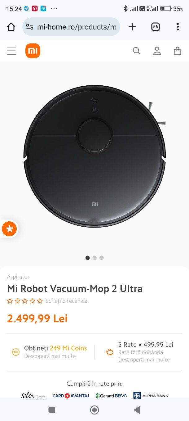 Mi Robot Vaccum-Mop 2 Ultra