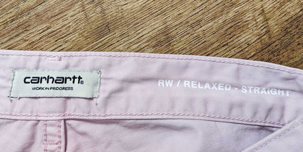 Carhartt Relaxed Fit дамски бледо розови панталони / Дънки размер 26