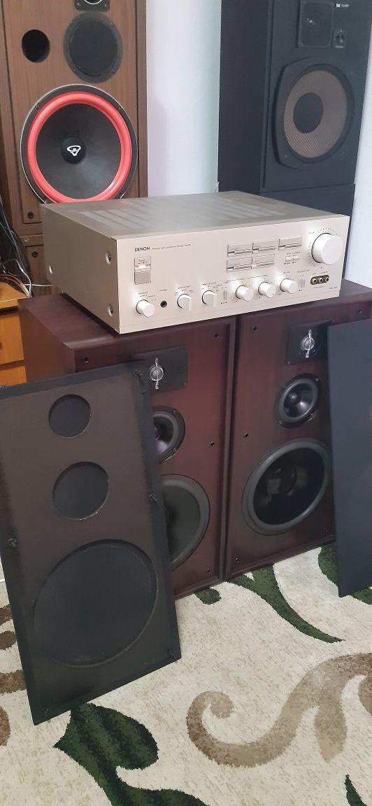 Amplificator Denon pma 700v + boxe jbl 150 wati 8omi