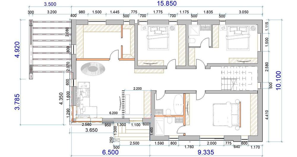 Case TiP PARTER cu 4 camere in Trivale | Teren 465 mp | TVA inclus