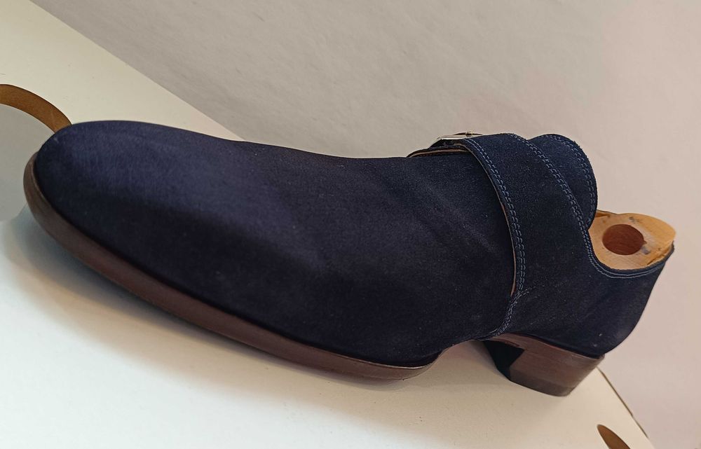 Pantofi de lux 45 45.5 46 monk GREVE NOI lucrati manual piele naturala