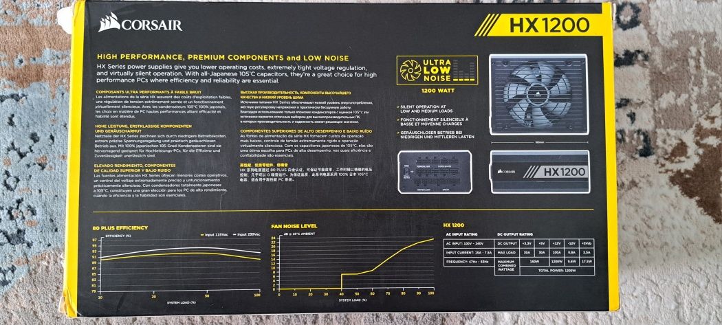 Продам блок питания HX 1200