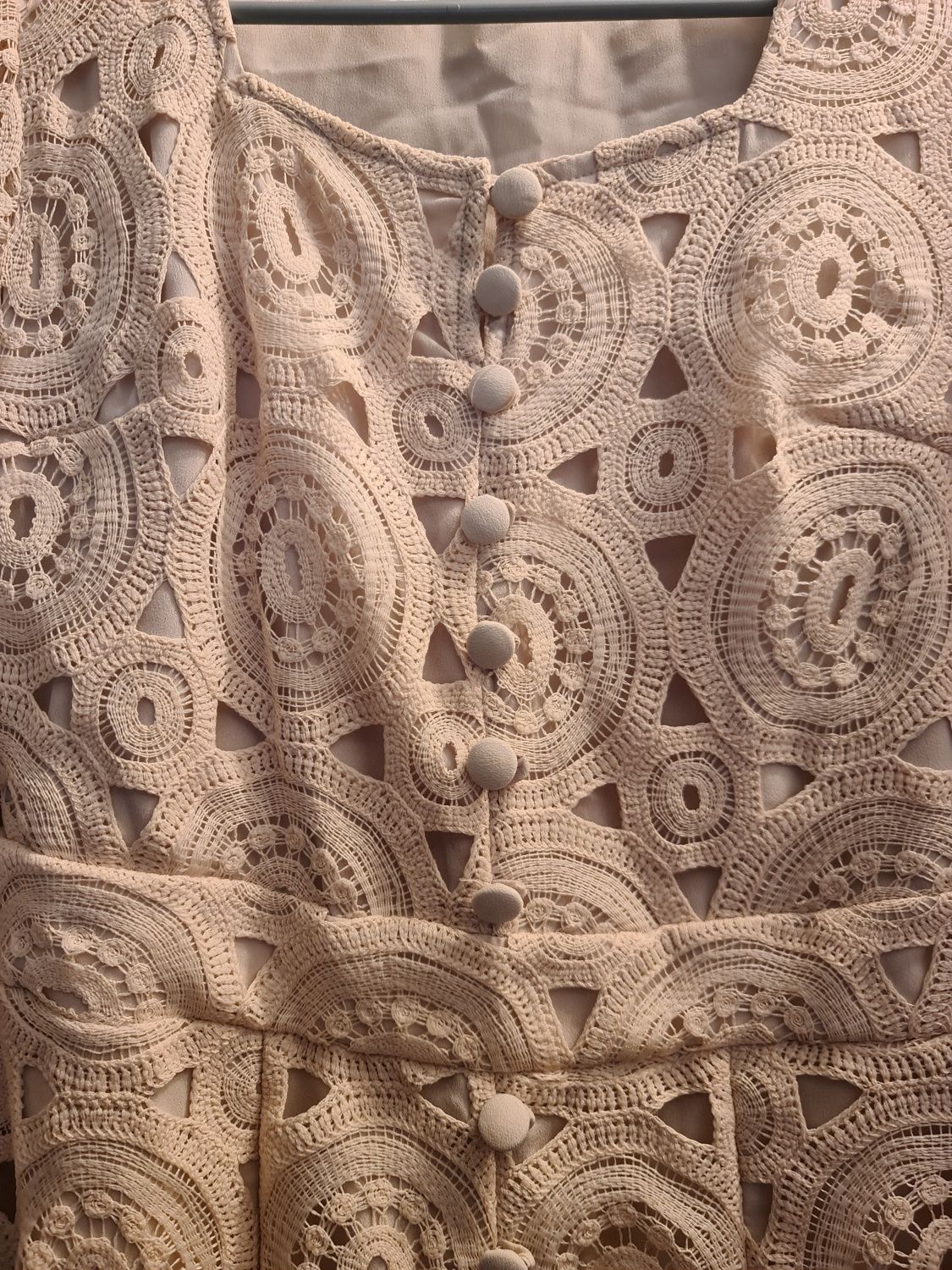 Rochie roz pudrat